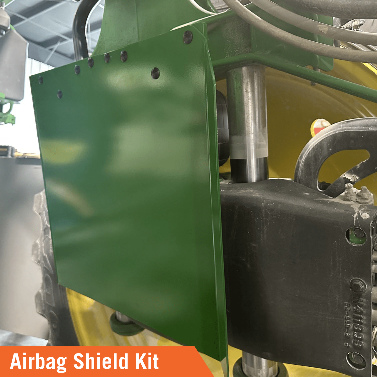 Dose Manufacturing Airbag Guard on John Deere Sprayer