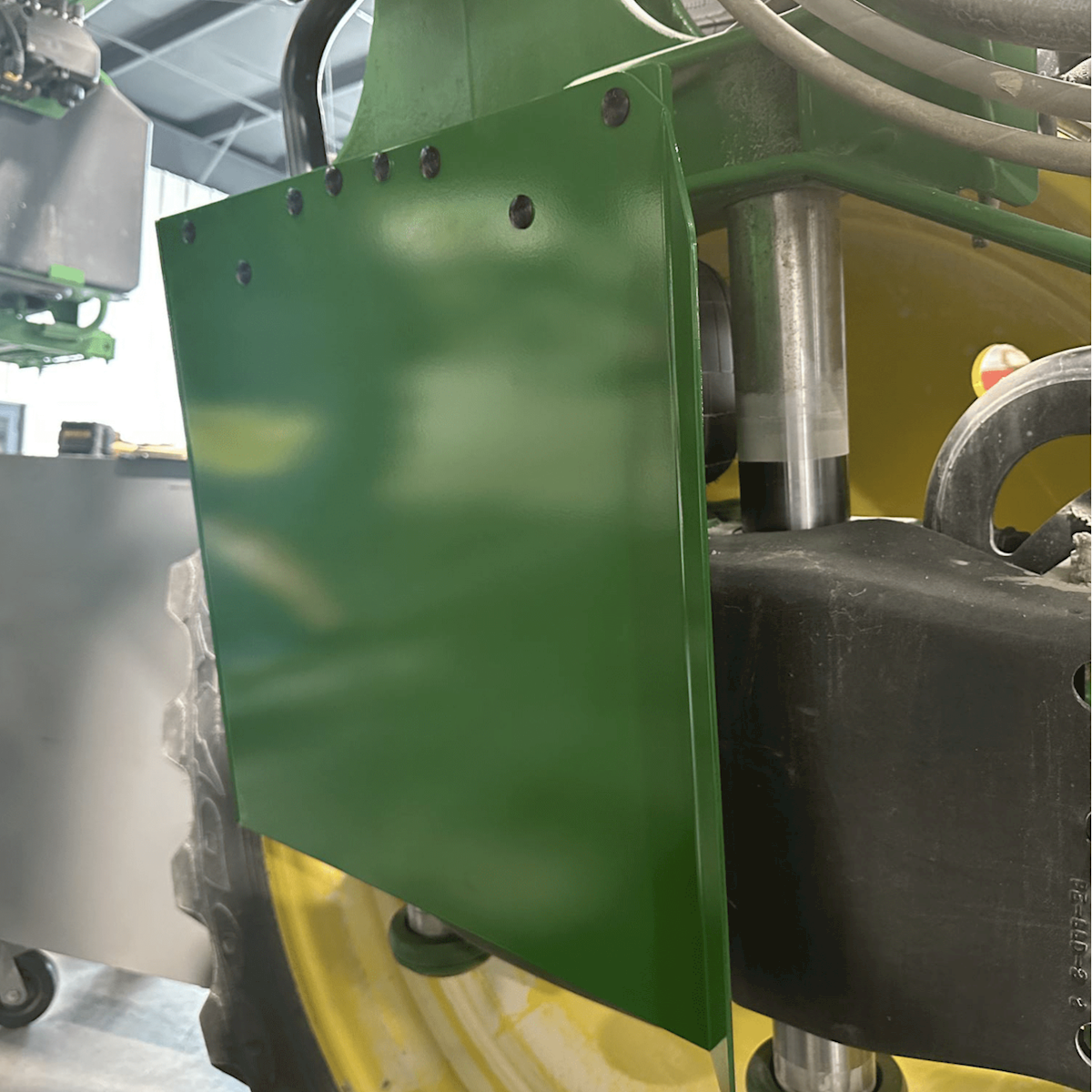 Dose Manufacturing Airbag Guard on John Deere Sprayer