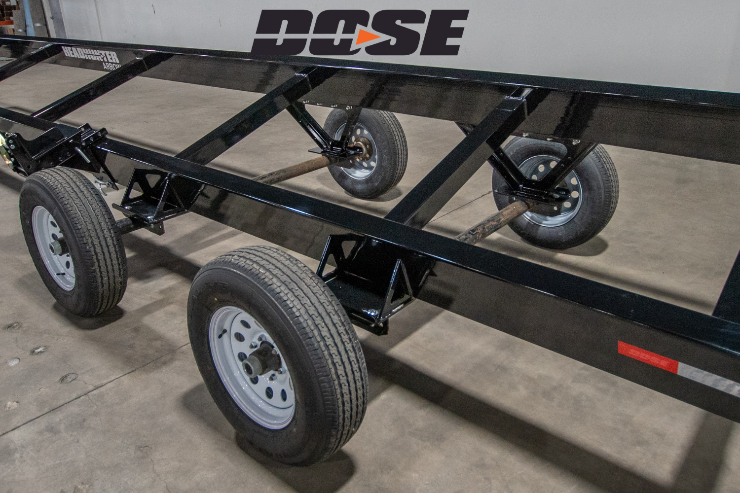 Dose Headhunter Arrow Header Trailer Axles